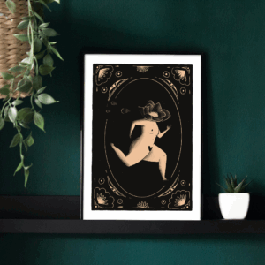 Illustration format A4 avec une expression française poétique