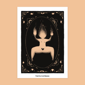 Illustration tout feu tout flamme